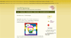 Desktop Screenshot of dasweblog.de